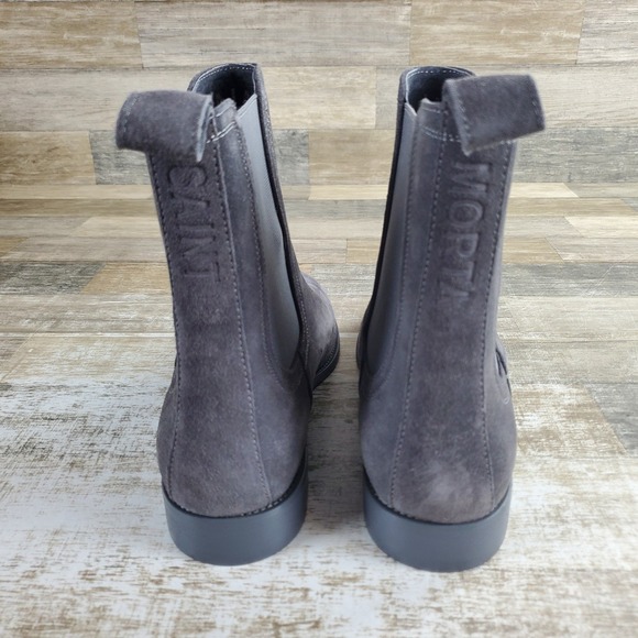Saint Morta Nomad Mens Chelsea Boots Sz 11 Dark Gray Soft Suede Leather Comfort main image 4